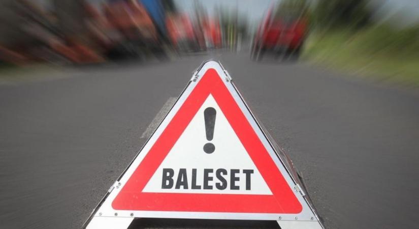 Súlyos baleset történt Szeged és Sándorfalva között