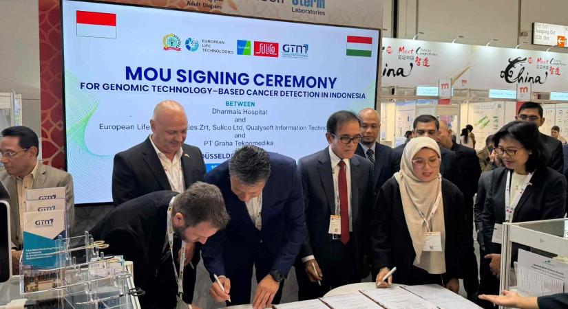 Magyar–indonéz rákdiagnosztikai együttműködés a düsseldorfi MEDICA-n