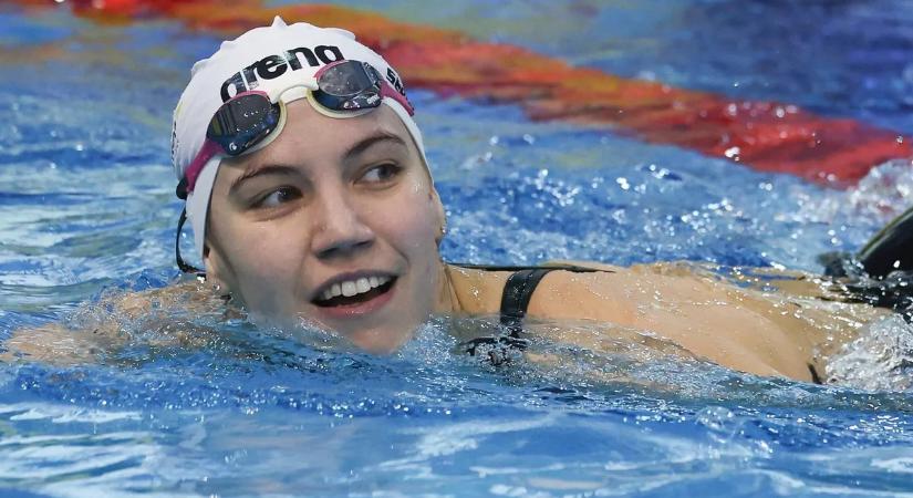 Szerelmeslevéllel jelentkezett a tündéri magyar úszónő