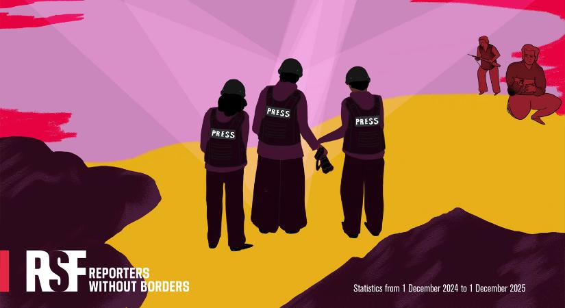 67 újságírót öltek meg az elmúlt évben, és 503-an vannak börtönben a Riporterek Határok Nélkül évösszegzője szerint