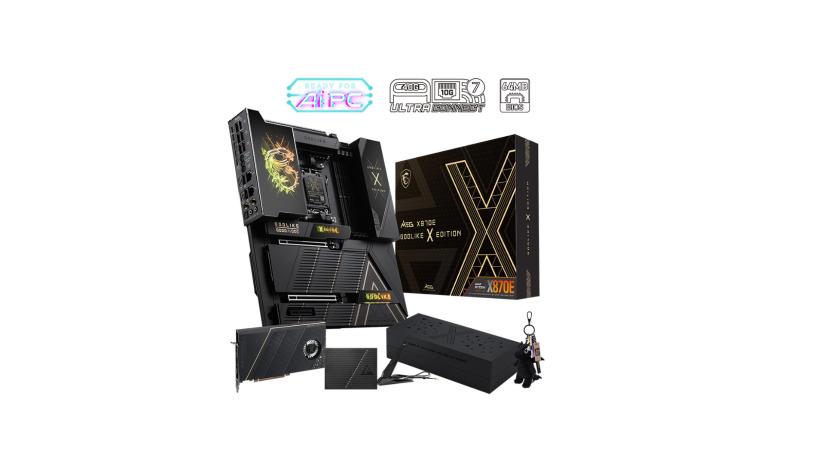 1300 dolláros áron debütált az MSI Socket AM5-ös jubileumi csúcslapja, a MEG X870E GODLIKE X Edition