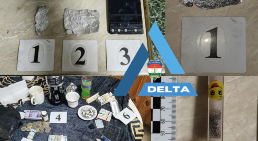 Hónapokon át árulta a kristályt és kannabiszt a mindszenti díler