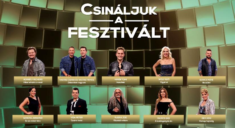 Jön a 2025-ös Csináljuk a fesztivált! harmadik adása – kitűnő előadók énekelnek a vérpezsdítő twisttől a szívszaggató utolsó táncig
