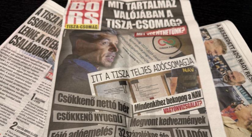 Magyar Péter beszedetné a Bors propaganda-különszámát