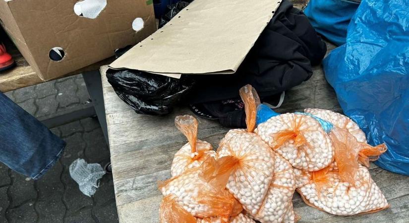 Szokatlan módszerrel próbáltak kábítószert átcsempészni Magyarországra a röszkei határátkelőn