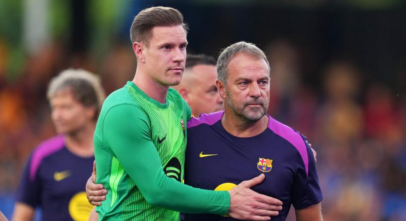 Ter Stegen visszatérése nagyot szólt, de Flick megjegyzése még annál is nagyobbat