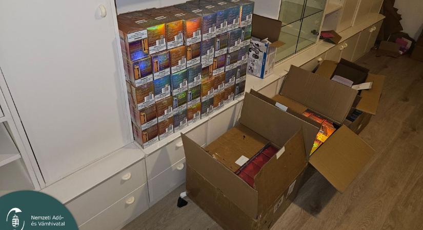 Ezeket már nem szívják el! Zalai nyomozók buktatták le a 30 milliós füstbizniszt