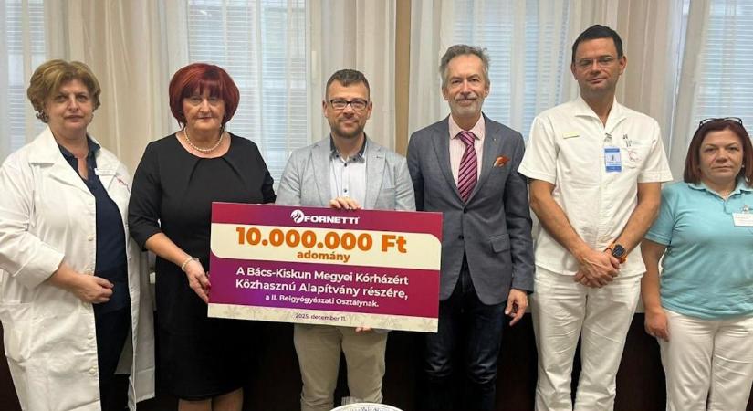 Kiemelkedő hír a betegeknek: rekordösszegű támogatást kapott a kecskeméti kórház belgyógyászata
