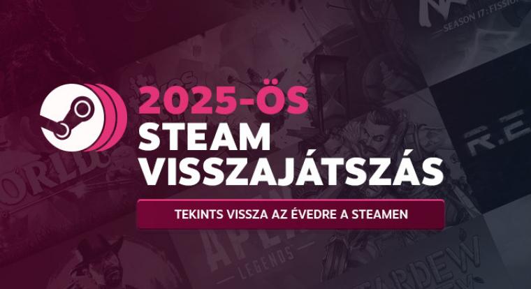 Megjött a 2025-ös Steam Visszajátszás, és csalódtunk bennetek