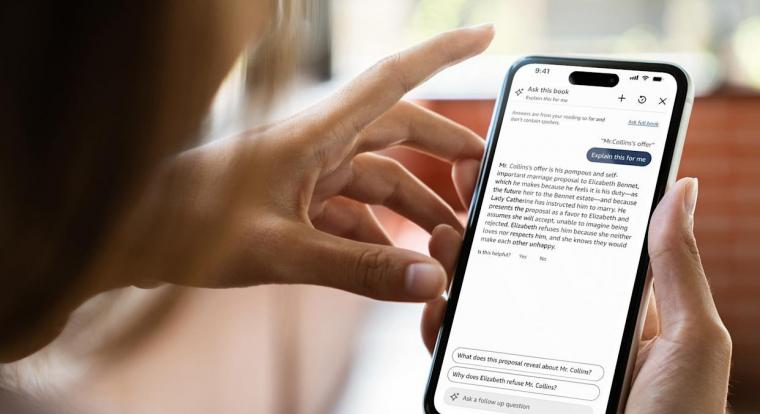 A Kindle most már súg is olvasás közben, de nyugi, spoilerezni nem fog