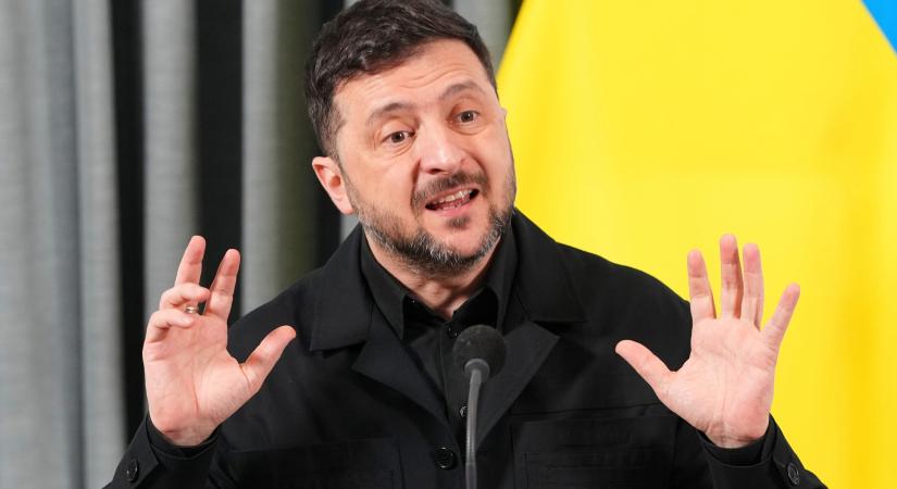 Zelenszkij a jövő évben 40–45 milliárd eurót vár a befagyasztott orosz eszközökből