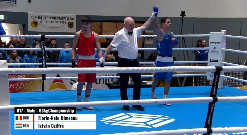 Czifra István megnyerte az U17-es Európa-bajnokságot