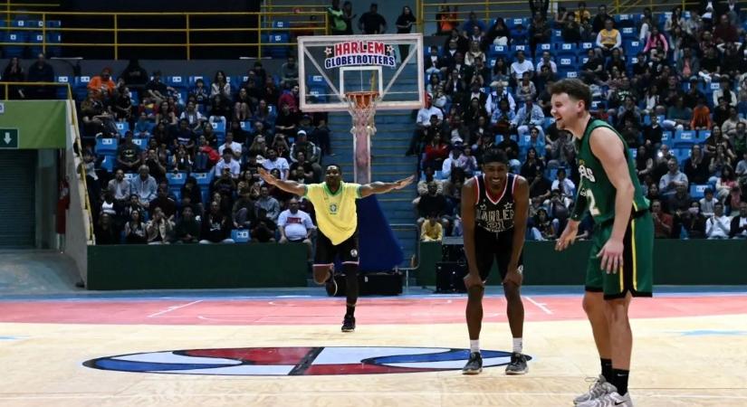 Három magyar városban is varázsol a Harlem Globetrotters