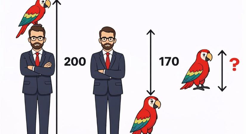 Papagájos rejtvény robbantotta fel az internetet – te kiszúrod a megoldást?