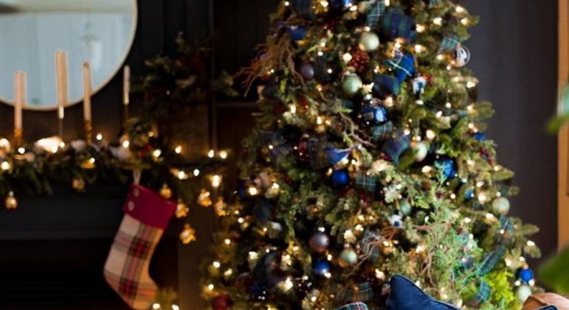 Az ombrétól a minimalistáig - 10 gyönyörű karácsonyfa