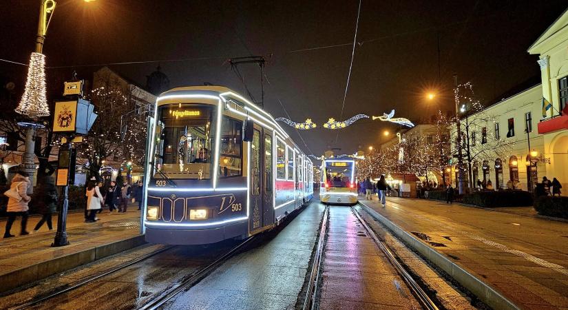 Így közlekedhetünk Debrecenben az ünnepek alatt