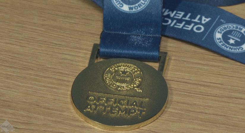 Guiness Rekorder lett a győri paraúszó