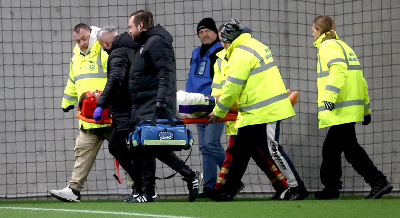 Az újpestiek súlyos fejsérülést szenvedő védője hazamehetett a kórházból