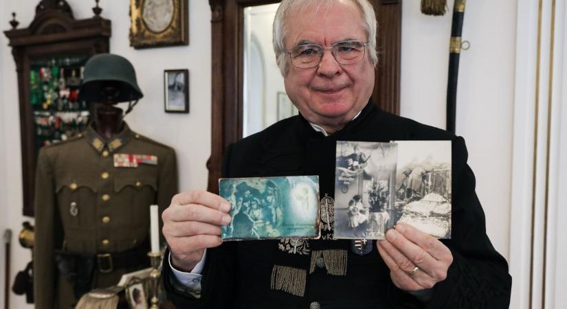 Karácsonyi, újévi képeslapok az első világháború frontjairól - képgaléria