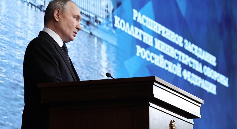 Vlagyimir Putyin: Ha Ukrajna nem tárgyal, elfoglaljuk a területeket