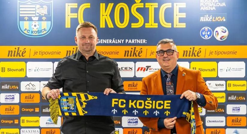 Peter Cernák marad az FC Kassa edzője – hivatalos