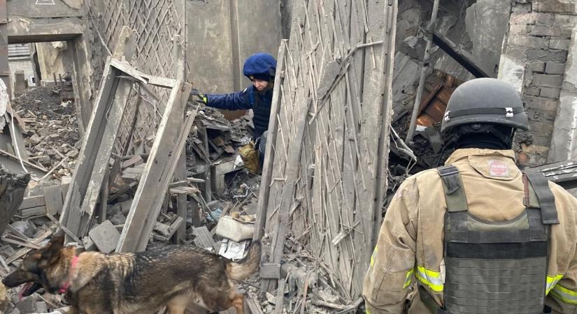 Harminc ember sérült meg Zaporizzsjában,