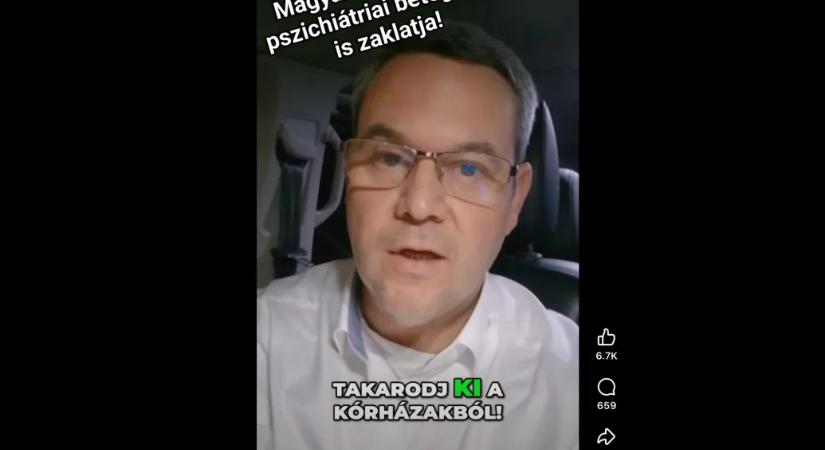 Takács Péter Magyarnak: Te gátlástalan senkiházi, takarodj ki a kórházakból!