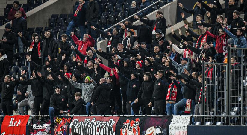 Az év utolsó bajnokija előtt nem köntörfalaztak a Diósgyőr ultrái