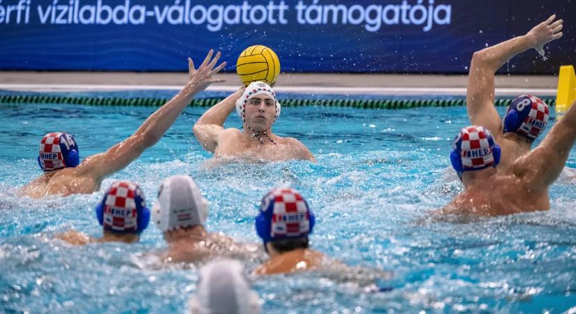 Kikapott a horvátoktól a vízilabda-válogatott