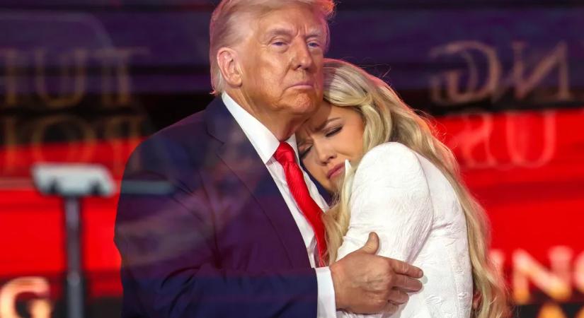 Erika Kirk műkönnyvádak és hosszas ölelkezés miatti pletykák között szlalomozva válhat Trump kedvencévé