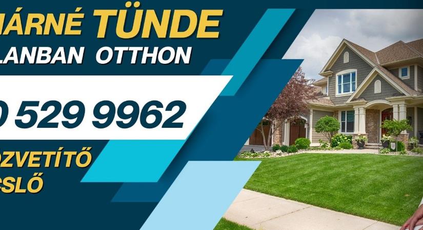 Találja meg álmai otthonát vagy adja el ingatlanát Bognárné Menyhárt Tündével!