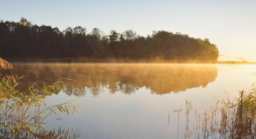 A pára mögött ott bujkál már a nap