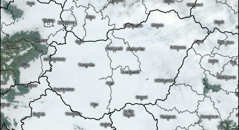 Nyirkos, ködös, szennyezett levegő üli meg a Kárpát-medencét