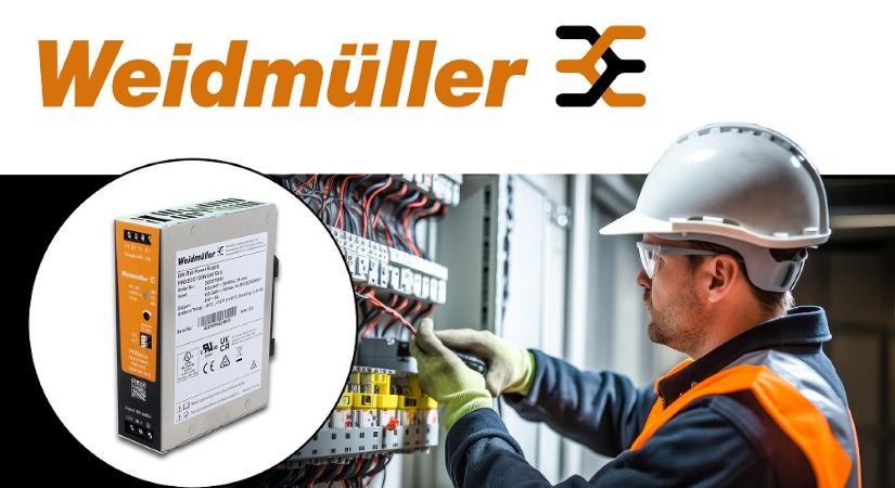 Új Weidmüller PROeco tápegységek a TME kínálatában