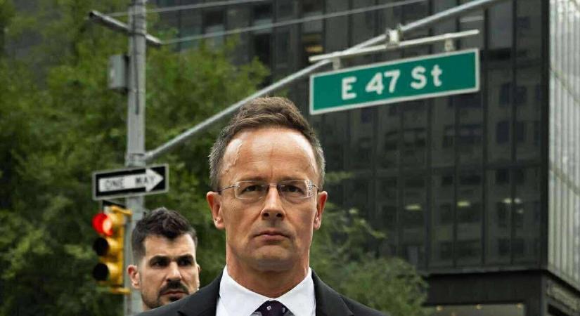 Szijjártó Péter New Yorkból üzent a magyaroknak