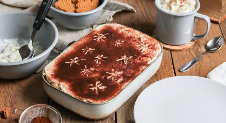Krémes, karácsonyi tiramisu: olasz klasszikus ünnepi köntösben