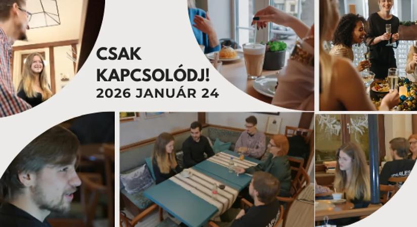 Csak lazán! – Ismerkedj, barátkozz, kapcsolódj! – 2026. január 24., Szekszárd