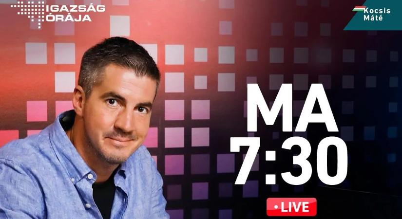 Kocsis Máté az Igazság órájában – kövesse nálunk élőben!