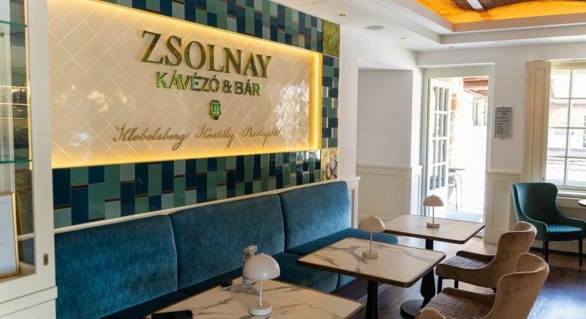 A csend architektúrája - A Zsolnay Kávézó születése a Klebelsberg Kastélyban