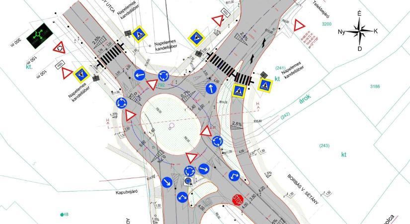 Közel 350 milliós közlekedési fejlesztés a zalai városban – körforgalom is épül