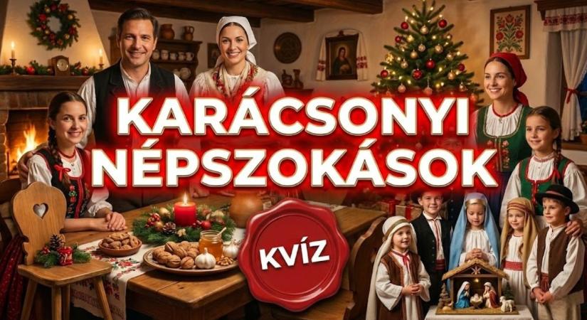 Karácsonyi népszokások kvíz: Te is elköveted ezeket a hibákat, amikkel elűzöd a szerencsét?