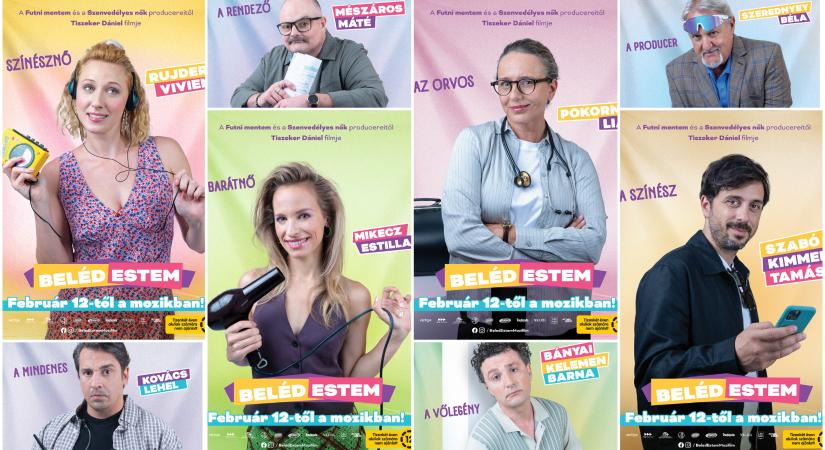 Kellemes ünnepeket kívánnak a Beléd estem karakterei – Jön Tiszeker Dániel új filmje