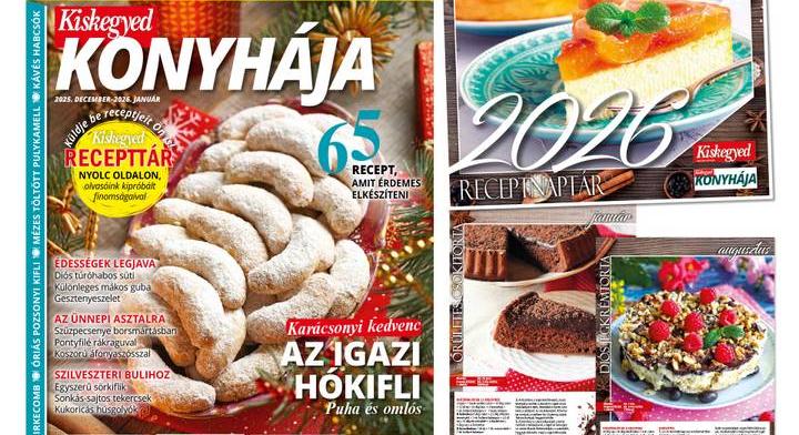 Ünnepi receptek egy helyen, lapozgatható formában: ha még nem tudod, mit főzz