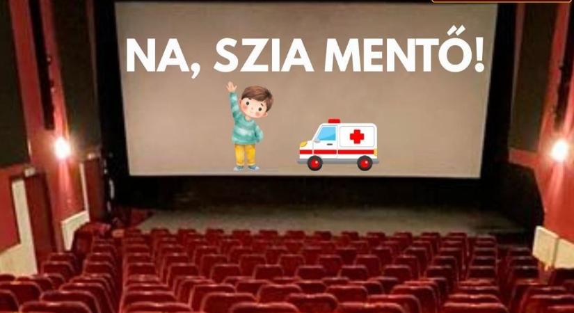 Na szia mentő - ingyen mozizhatnak a mentősök az év végéig