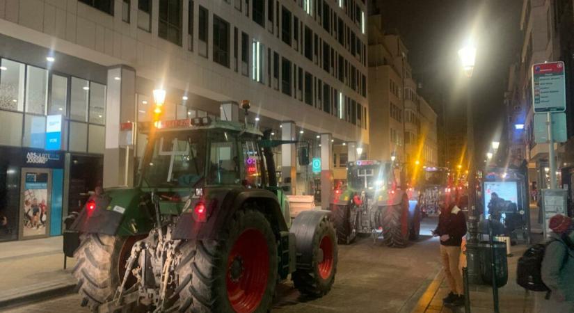 Több ezer gazda tüntet Brüsszelben az EU-Mercosur megállapodás ellen