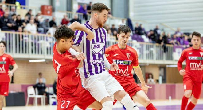 Az újpesti futsalosok kihívják a veretlen bajnokot