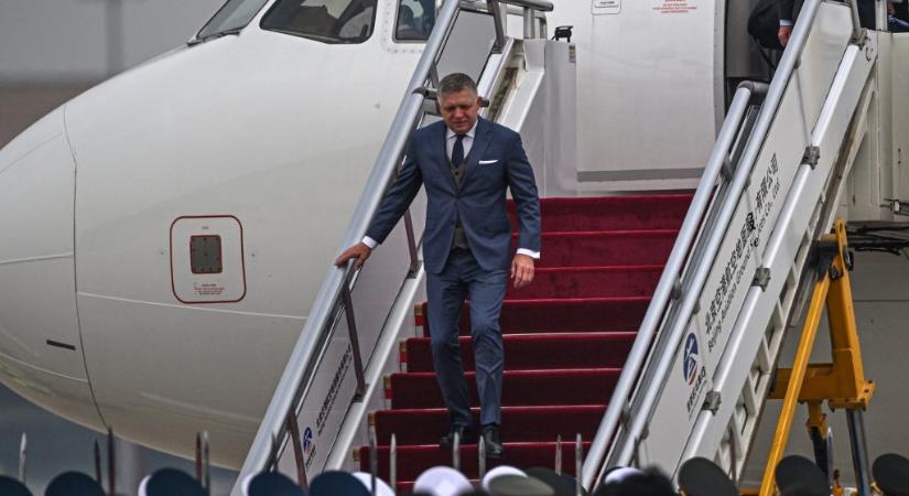 Megrongálódott a szlovák kormánygép, ami Ficót szállította Brüsszelbe