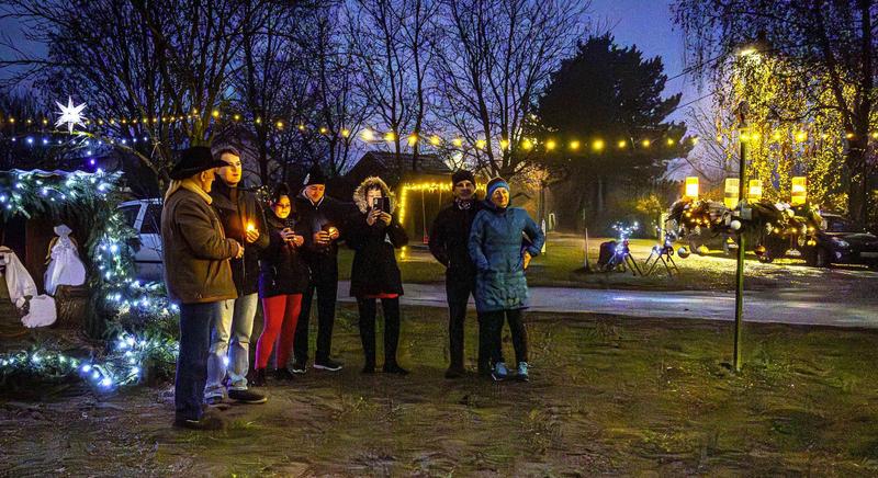 Közös ünnepvárás a Zselic-kertvárosban