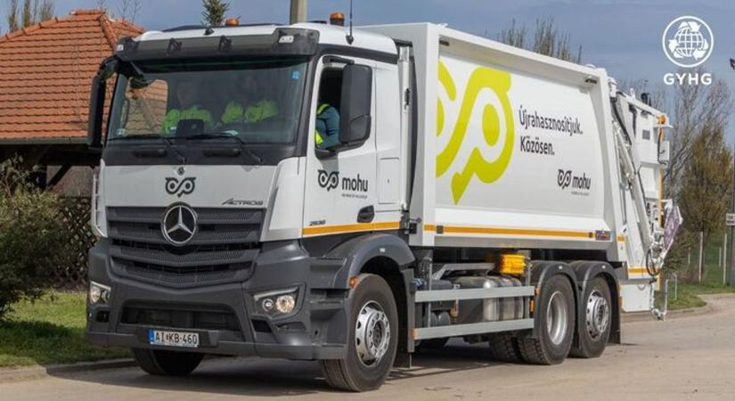 Az ünnepek alatt sem áll le a hulladékszállítás Győrben