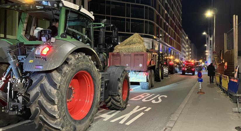 Több ezer gazda tüntet Brüsszelben az EU-Mercosur megállapodás miatt